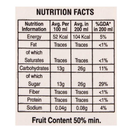 Fruit Nation Apple Premium Nectar, 200ml - Image 4