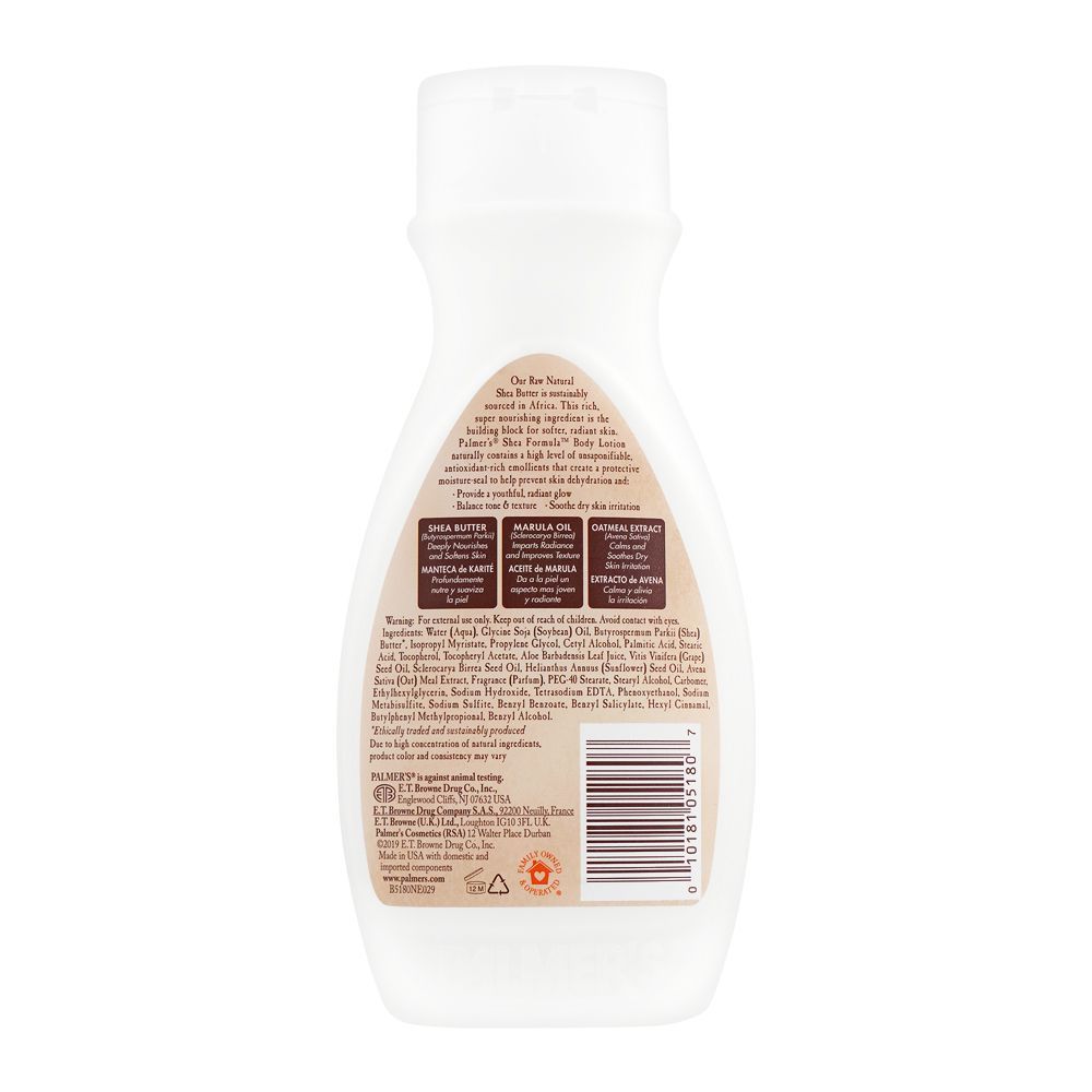 Palmer's Shea Formula Raw Shea Body Lotion, Paraben Free, 250ml - Image 2