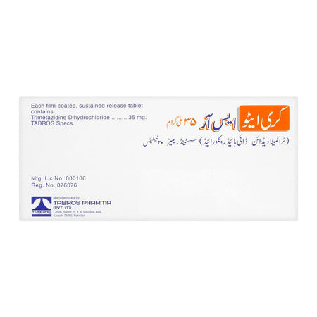 Tabros Pharma Creato SR Tablet, 35mg, 20-Pack - Image 3