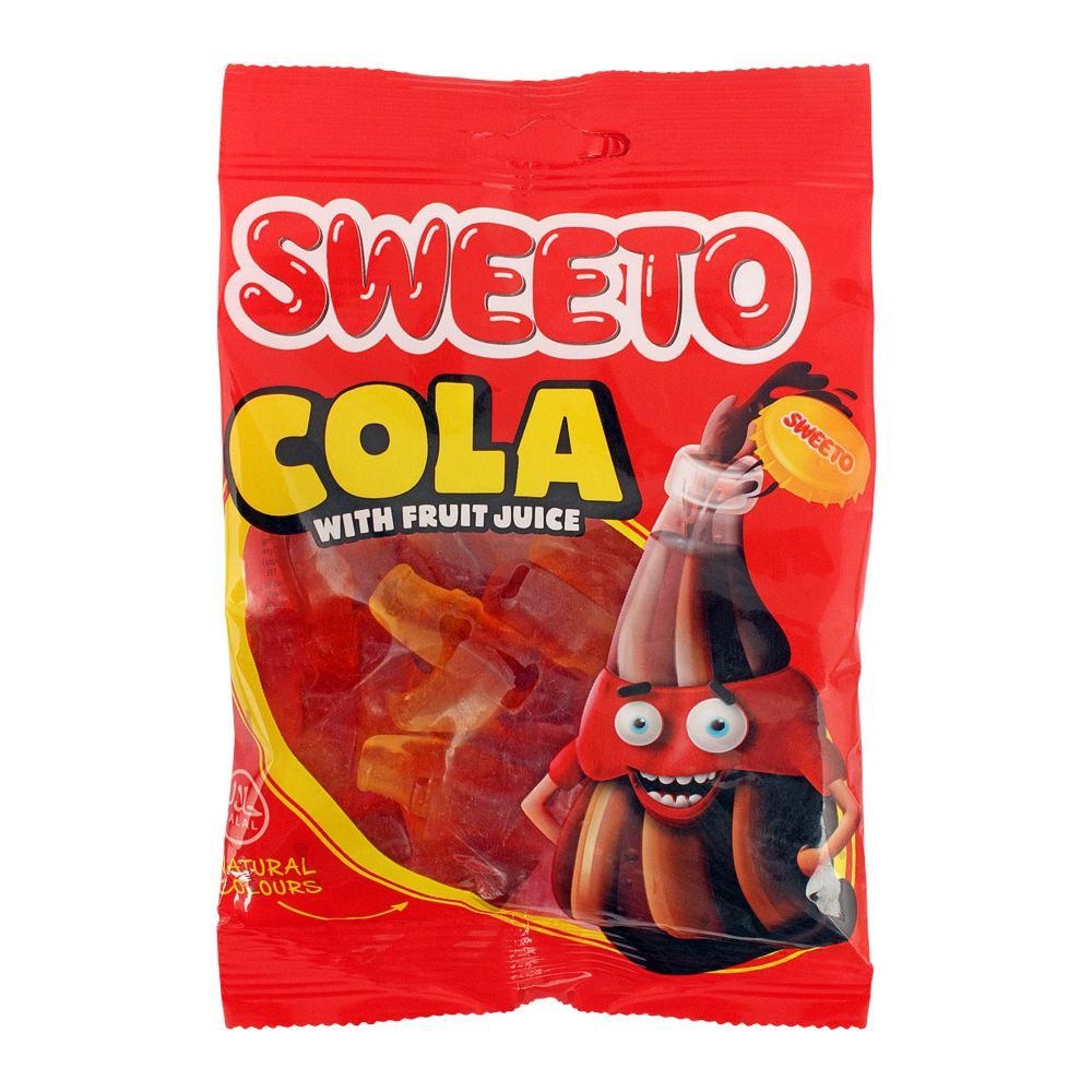 Sweeto Cola Gummy Jelly Pouch, 80g - Main Image