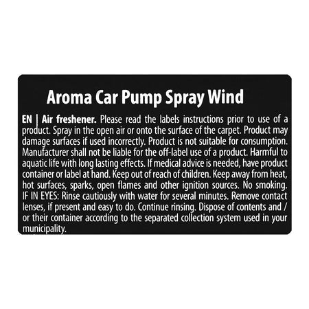 Aroma Car & Home Air Freshener Pump Spray, 50ml - Image 4