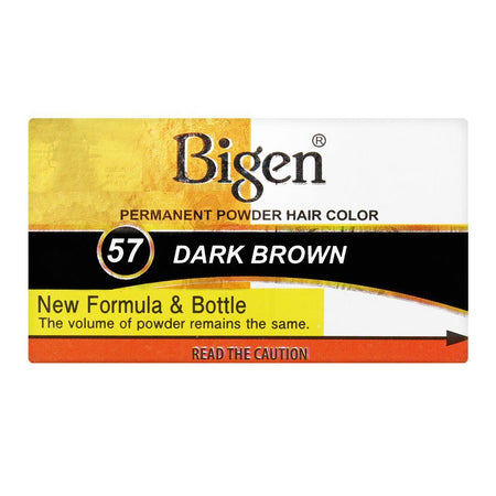 Bigen Permanent Powder Hair Color, 57 Dark Brown - Image 5
