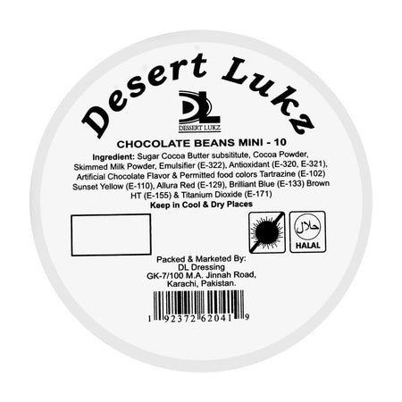 Dessert Lukz Chocolate Beans Mini-10 Toppings, 100g - Image 2
