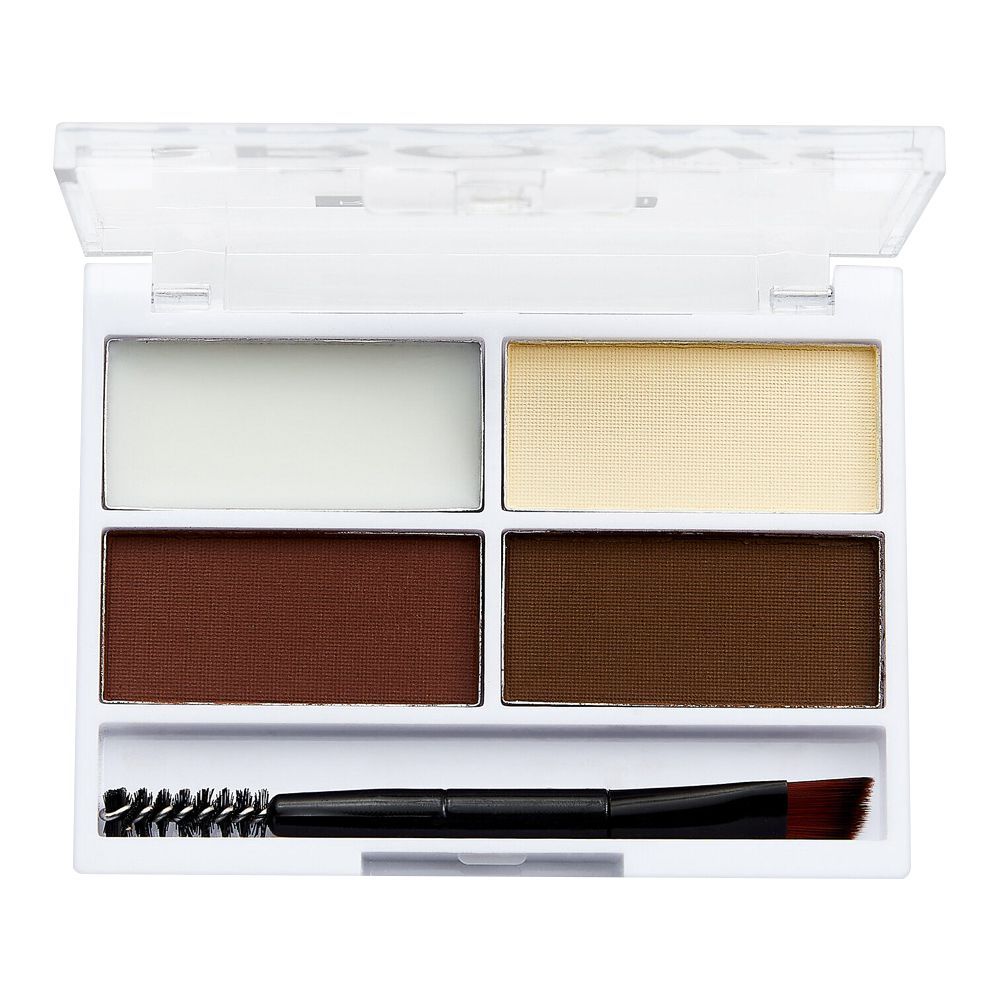 Makeup Revolution Relove Colour Cult Brow Palette, Dark - Image 3