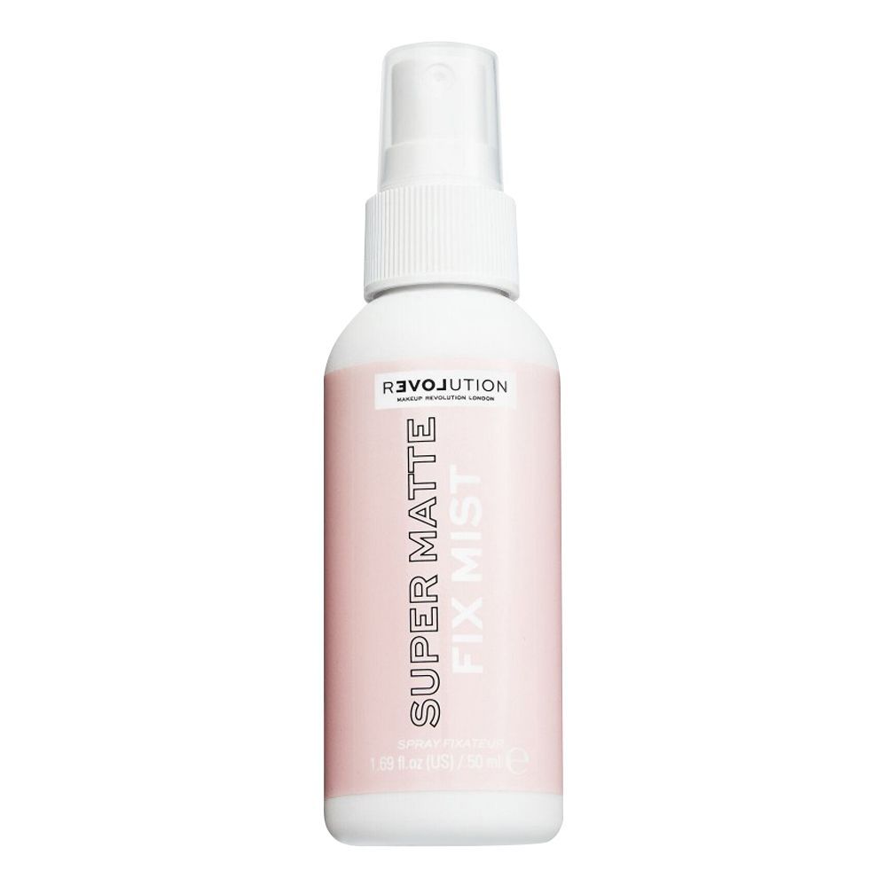 Makeup Revolution Relove Super Matte Fix Mist Spray, 50ml - Main Image