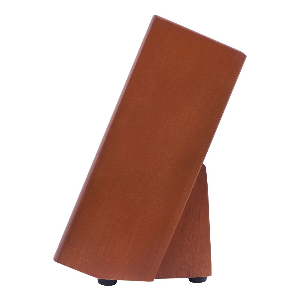 Amwares Mango Wood 6 Slot Knife Block, Big, 008002 - Image 2
