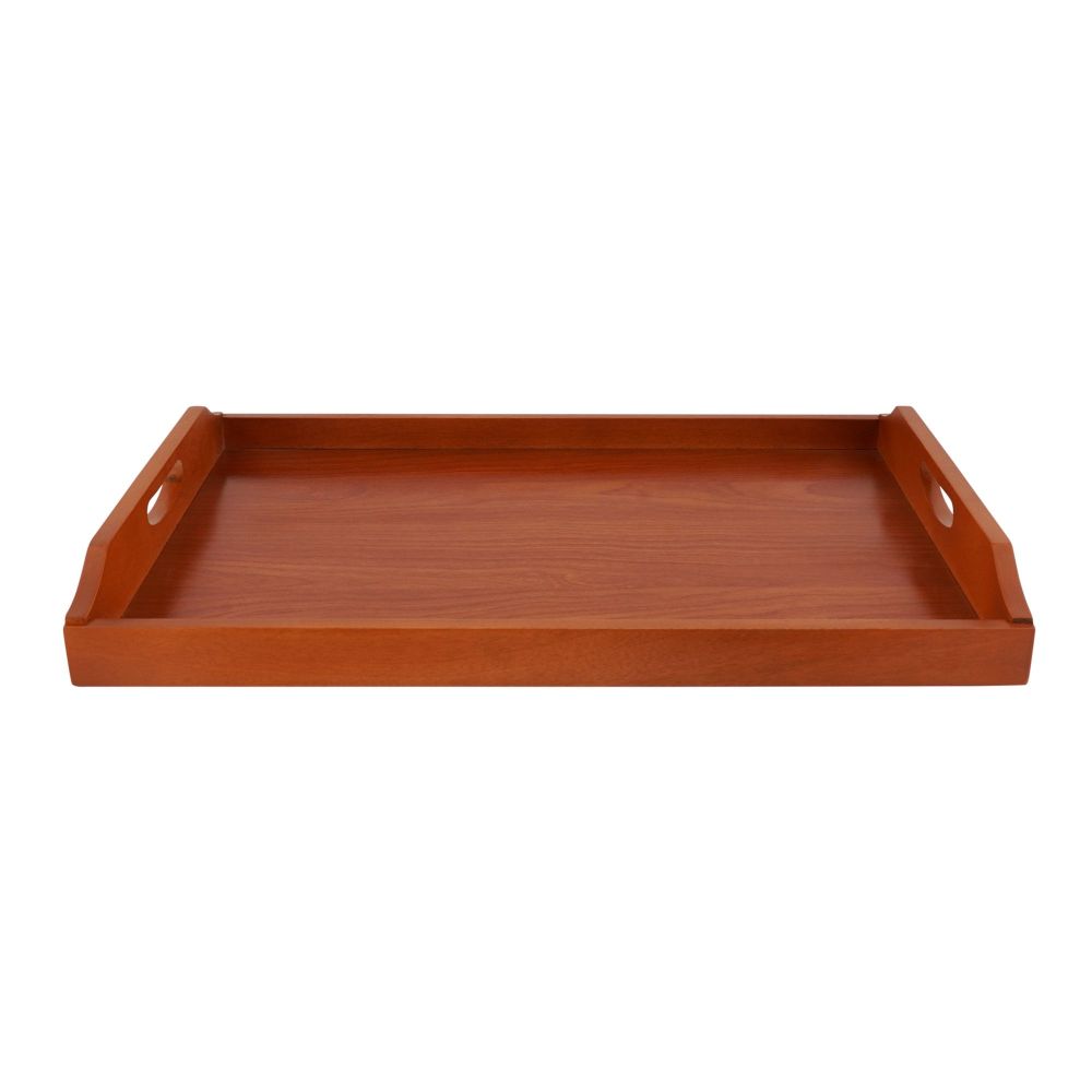 Amwares Mango Wood Wooden Tray, Large, 17x11 Inches, 009014 - Main Image