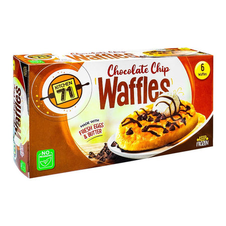 Kitchen 71 Waffles Chocolate Chips, 6-Pack - Main Image