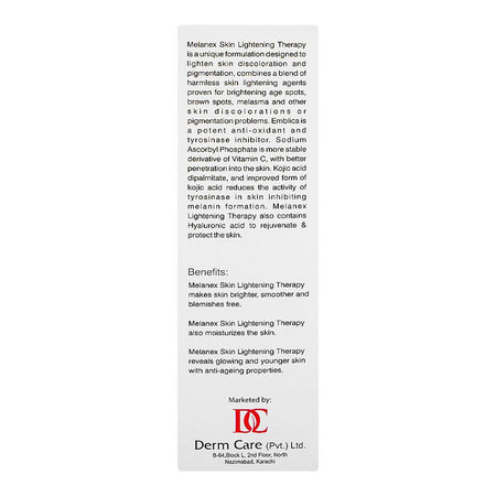 Melanex Skin Lightening Therapy Cream, 30g - Image 2