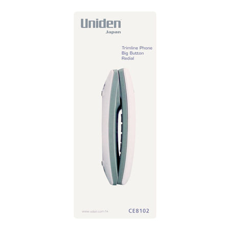 Uniden Trimline Caller ID Landline  Phone, Black, CE8102 - Image 3