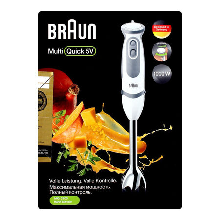 Braun Multi Quick 5V Hand Blender, White, 1000W, MQ-5200 - Image 4