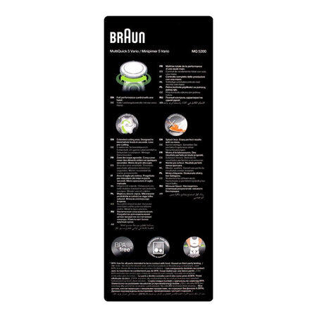 Braun Multi Quick 5V Hand Blender, White, 1000W, MQ-5200 - Image 5