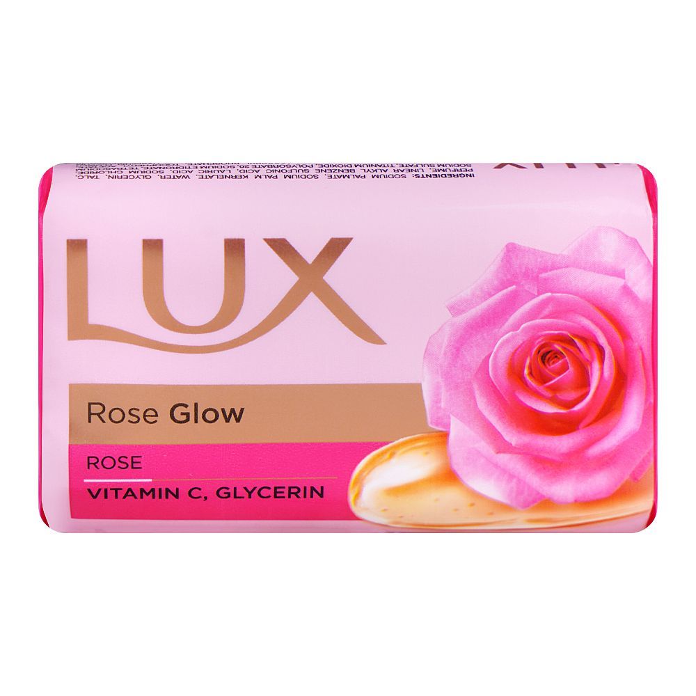 Lux Rose Glow Vitamin C and Glycerin Soap, 172g - Main Image