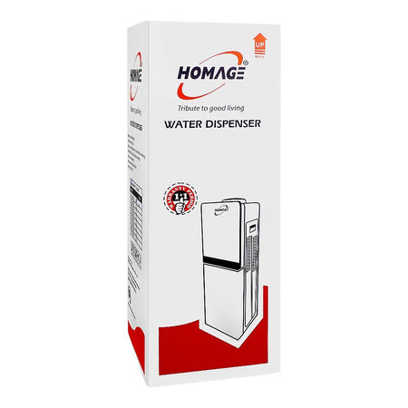Homage Water Dispenser Glass Door, Maroon, HWD-49432 - Image 2