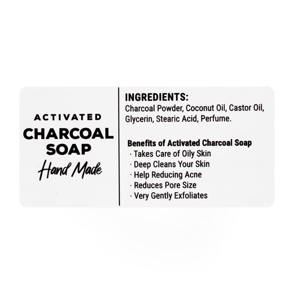 Saeed Ghani Hand Made Activated Charcoal Soap - Image 2