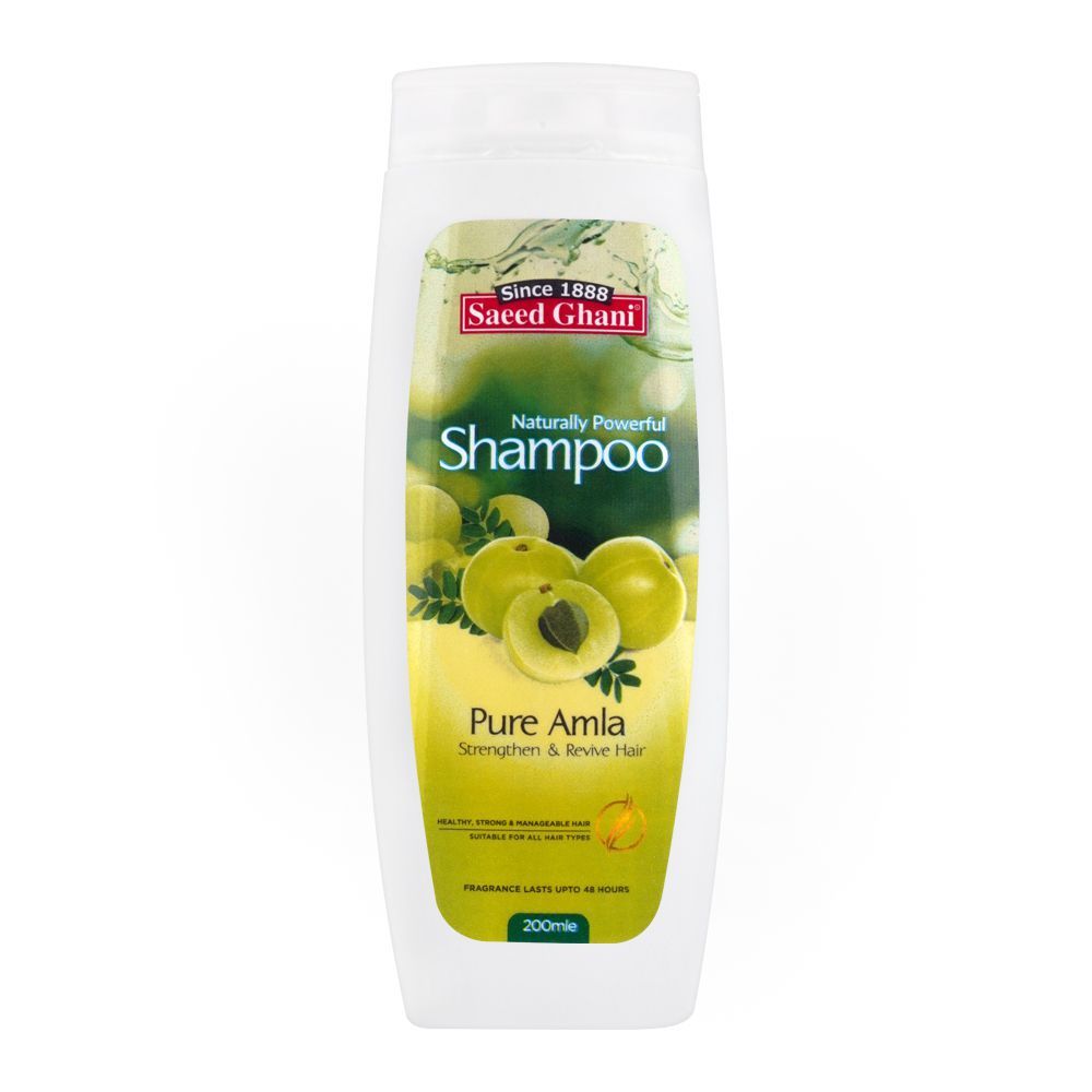 Saeed Ghani Pure Amla Strengthen & Revive Hair Shampoo, 200ml Main Image