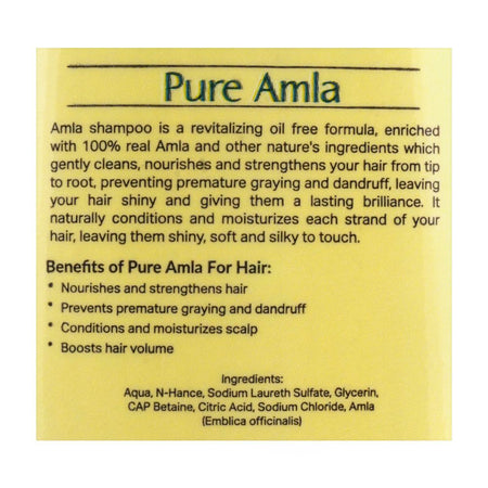 Saeed Ghani Pure Amla Strengthen & Revive Hair Shampoo, 200ml Image 3