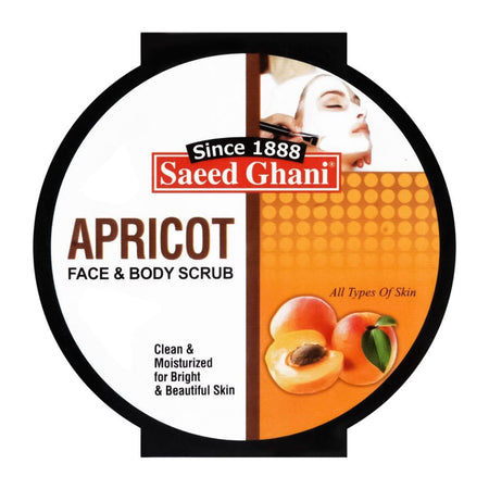 Saeed Ghani Apricot Face & Body Scrub, All Skin Types, 150g Image 2