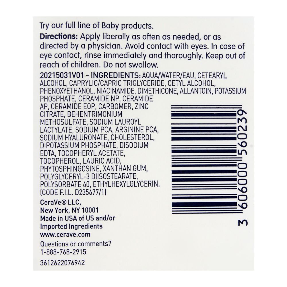 CeraVe Baby Moisturizing Lotion, 237ml - Image 3