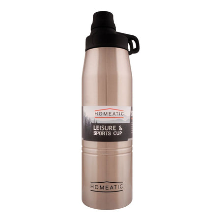 Homeatic Steel Water Bottle, 900ml, Silver, KD-1006 - Main Image