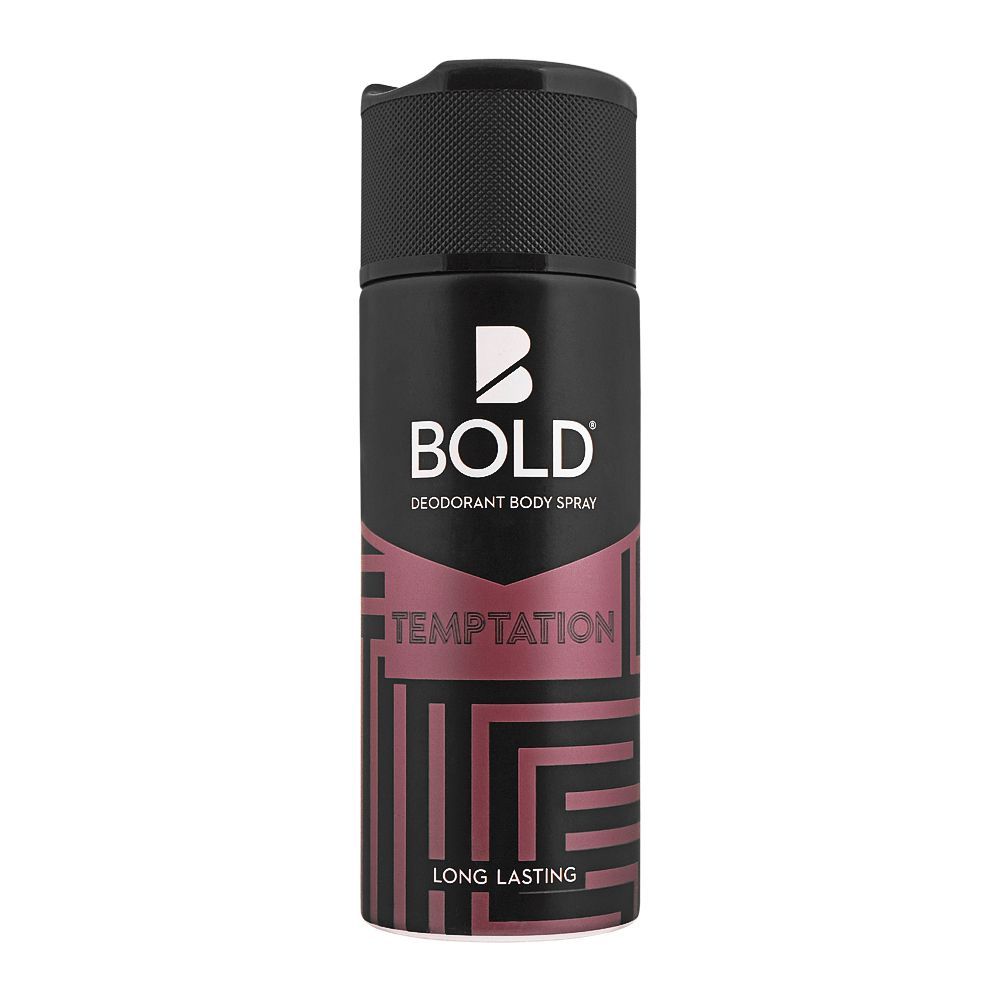 Bold Temptation Long Lasting Deodorant Body Spray, For Men, 150ml - Main Image