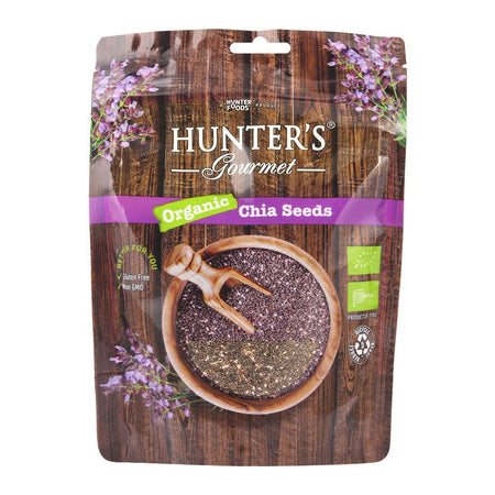 Hunter's Gourmet Organic Chia Seeds, 300g - Main Image