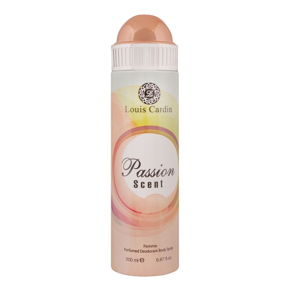 Louis Cardin Passion Scent Femme Deo Spray, For Women, 200ml - Main Image