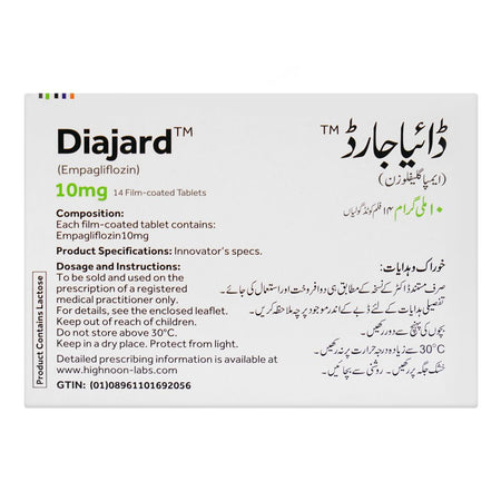 Diajard Tablets, 10mg - Image 2