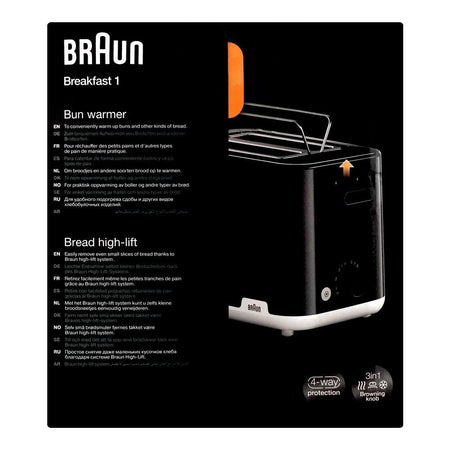 Braun Breakfast 1 Toaster, HT-1010 - Image 6