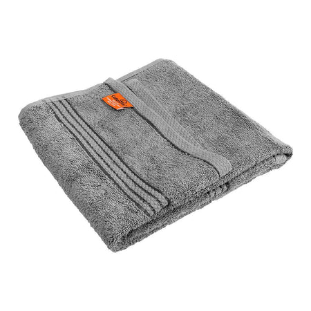 Cotton Tree Combed Cotton Hand Towel, 50x100cm, Light Grey - Image 2