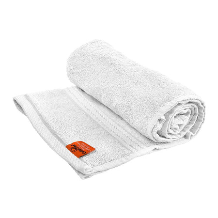 Cotton Tree Combed Cotton Hand Towel, 50x100cm, White - Main Image