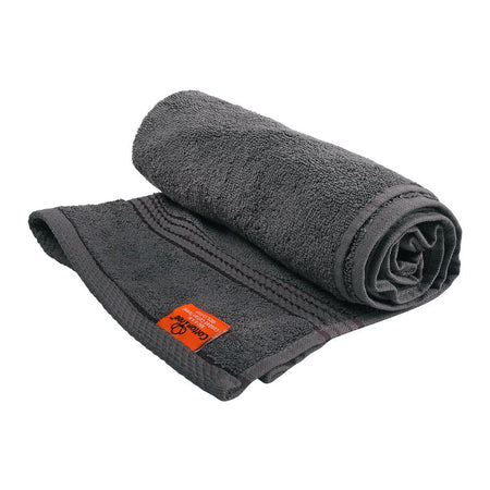 Cotton Tree Combed Cotton Bath Towel, 70x140cm, Dark Grey - Main Image