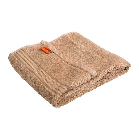 Cotton Tree Combed Cotton Bath Towel, 70x140cm, Light Brown - Image 2