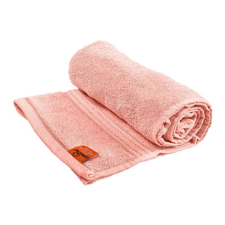 Cotton Tree Combed Cotton Bath Towel, 70x140cm, Pink - Main Image