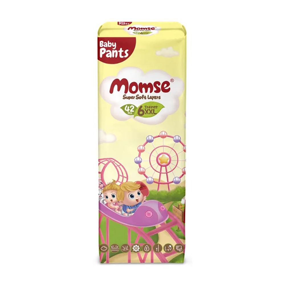 Momse Baby Pants, XXL No.6, 15 KG, 42-Pack - Main Image