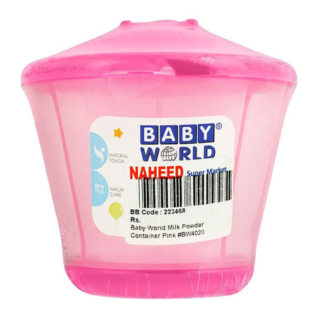 Baby World Milk Powder Container, Pink, BW4020 - Image 2