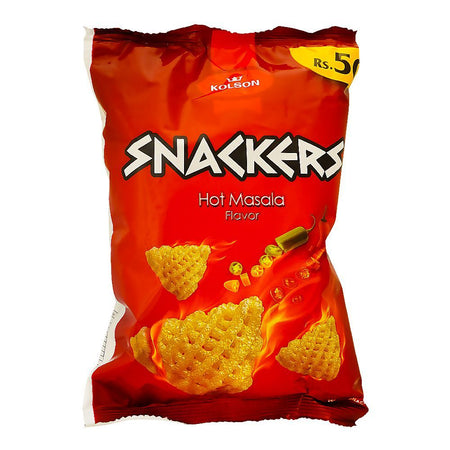 Kolson Snackers Hot Masala Flavor Chips, 58g - Main Image