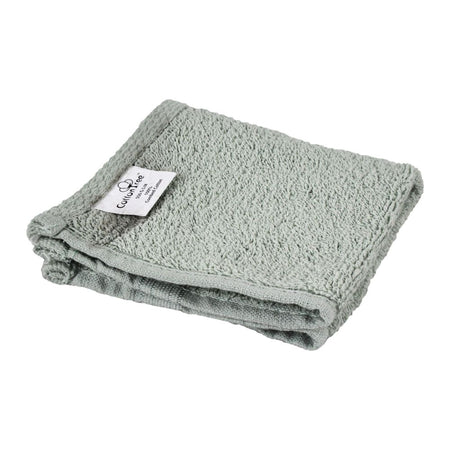 Cotton Tree Combed Cotton Wash Towel, 30x30cm, Green - Image 2