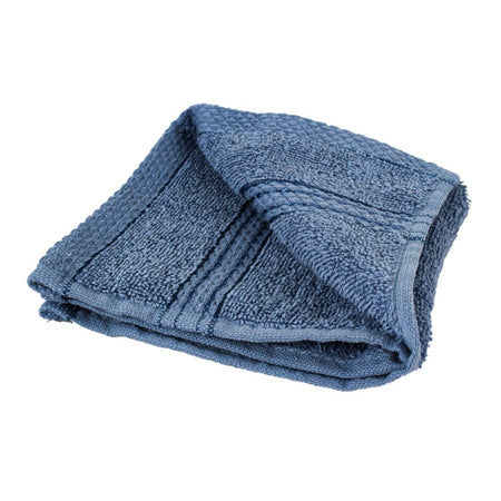 Cotton Tree Combed Cotton Wash Towel, 30x30cm, Seage Blue - Main Image