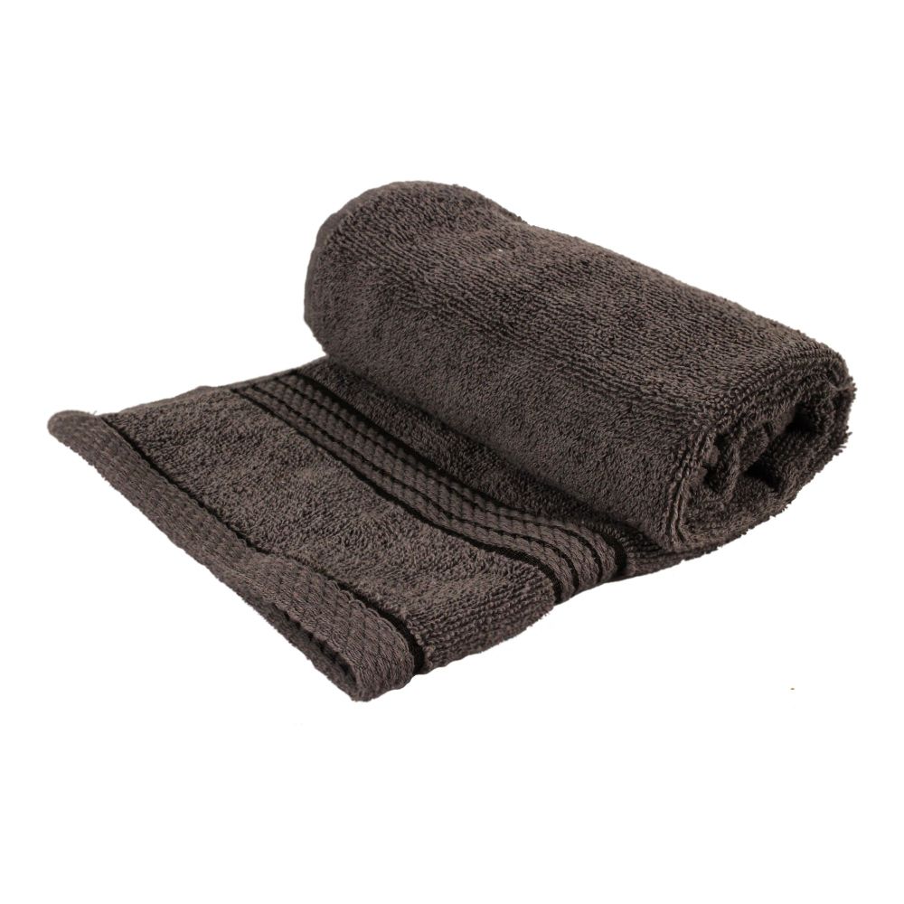 Cotton Tree Combed Cotton Face Towel, 40x60cm, Dark Grey - Main Image