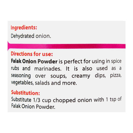 Falak Onion Powder, 60g - Image 4