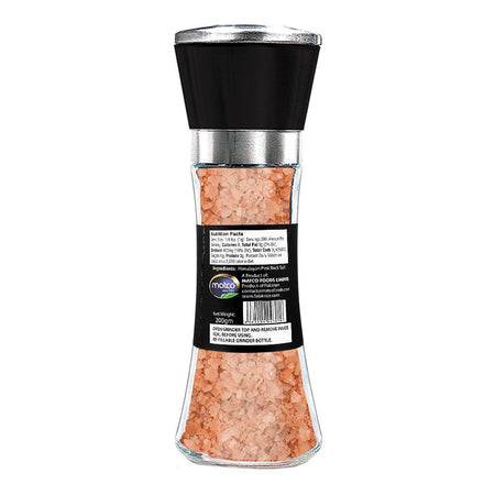 Falak Himalayan Pink Rock Salt, 200g, Grinder Bottle - Image 2