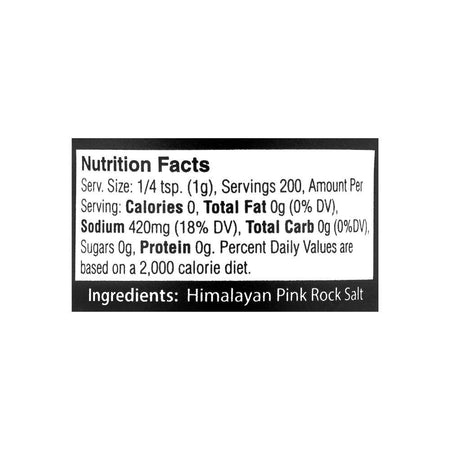 Falak Himalayan Pink Rock Salt, 200g, Grinder Bottle - Image 3