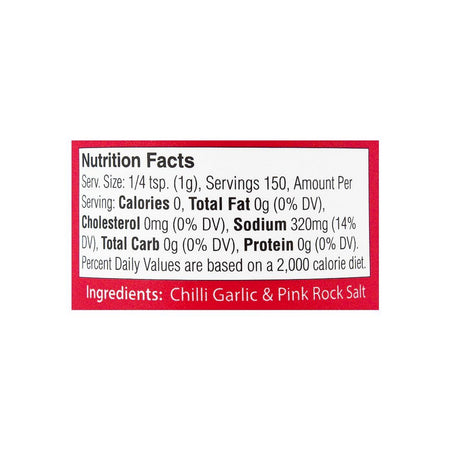 Falak Chilli Garlic Pink Salt, 150g, Grinder Bottle - Image 4
