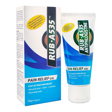 Gennec Health Sciences Rub.A535 Pain Relief Gel, 50g - Main Image