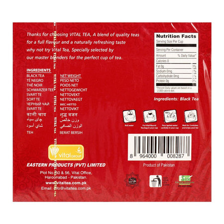 Vital Tea Round Tea Bags, 80-Pack - Image 2
