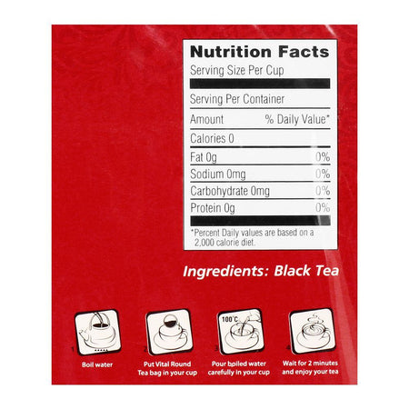 Vital Tea Round Tea Bags, 80-Pack - Image 4