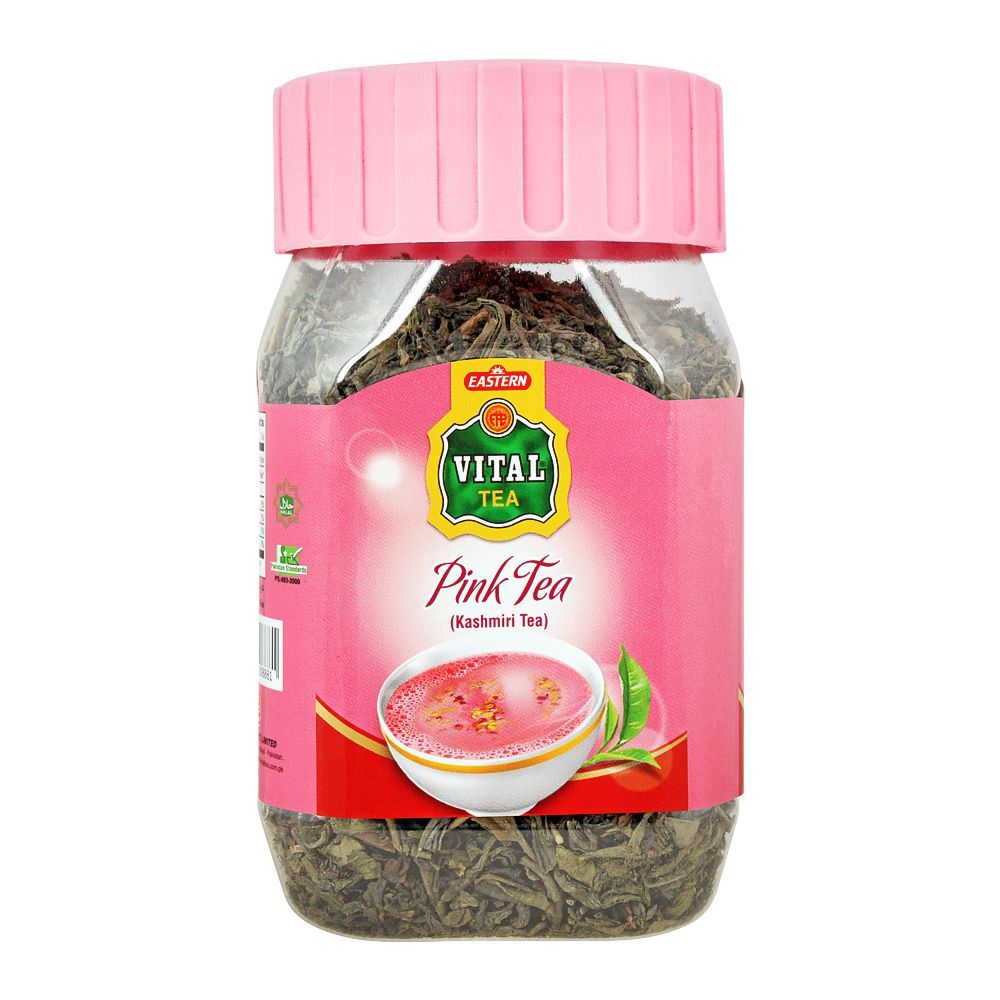 Vital Pink Kashmiri Tea, Jar, 100g - Main Image