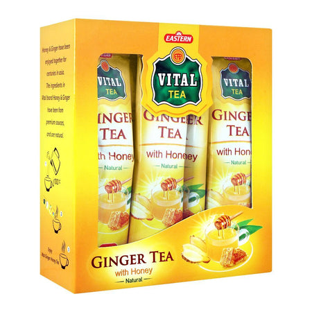 Vital Ginger Tea With Honey, 10-Sachets - Main Image