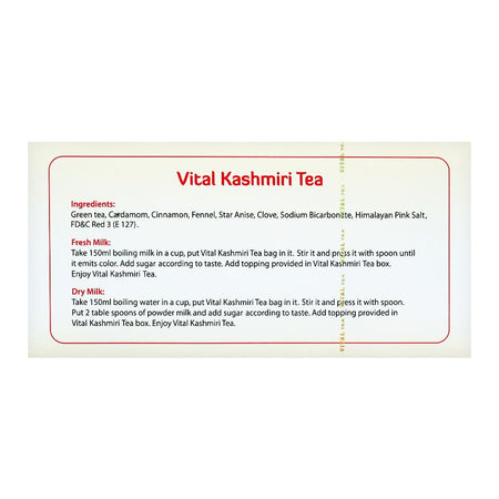 Vital Kashmiri Tea Bags, 25-Pack - Image 4